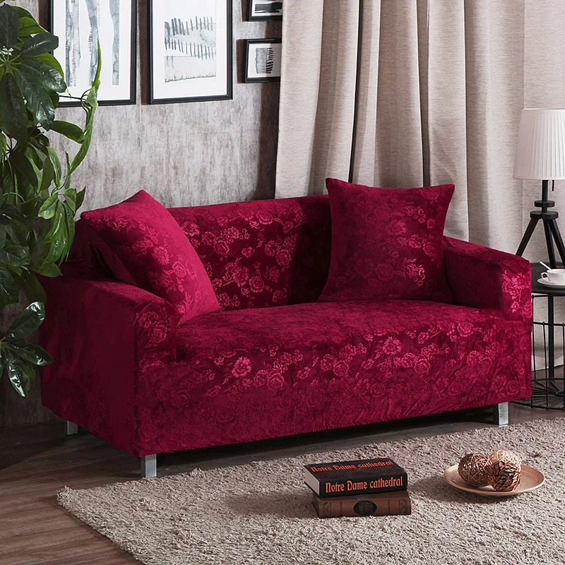 Угловой диван красный с черным