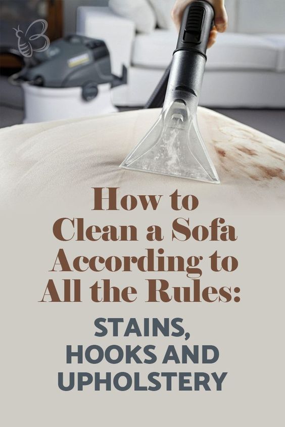 how to clean a sofa 