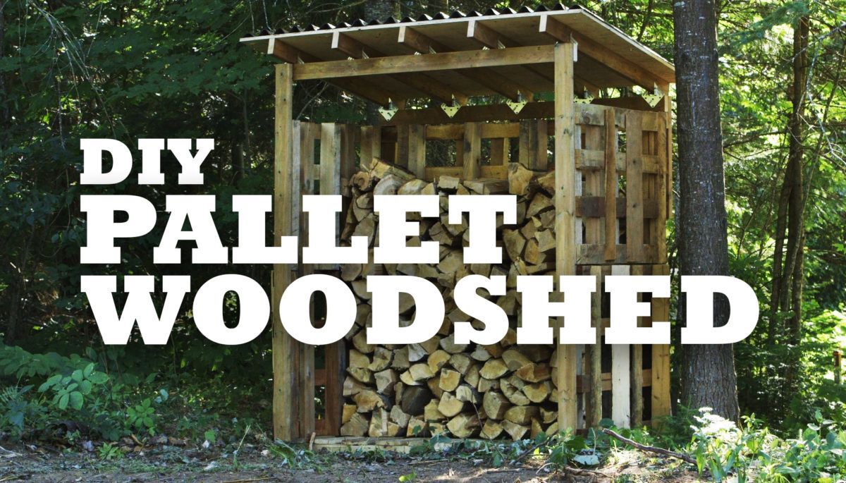 diy-pallet-woodshed