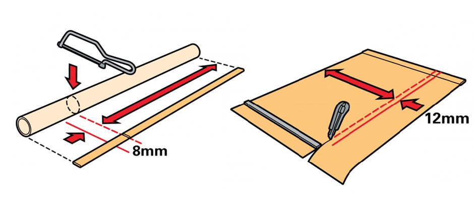 Как обрезать рулонные шторы по ширине и высоте