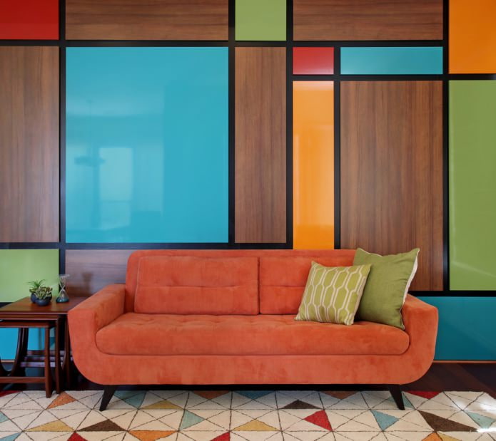  стены в гостиной фото: какой цвет больше подойдет при дизайне .