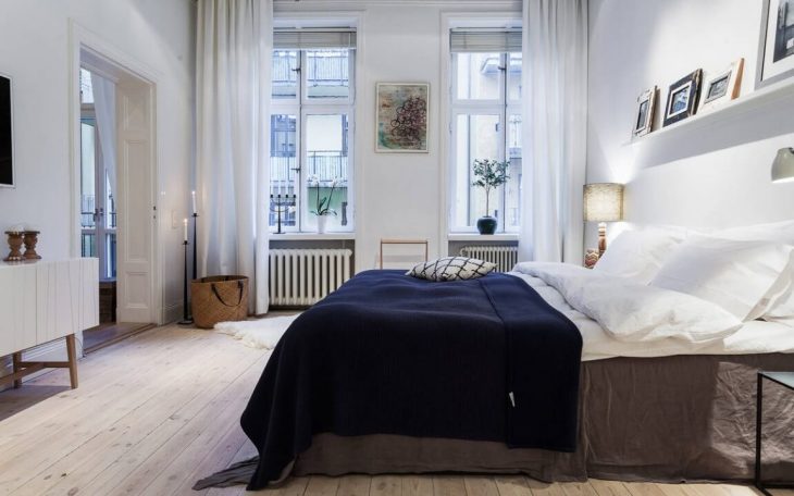 спальня в скандинавском стиле фото оформление
