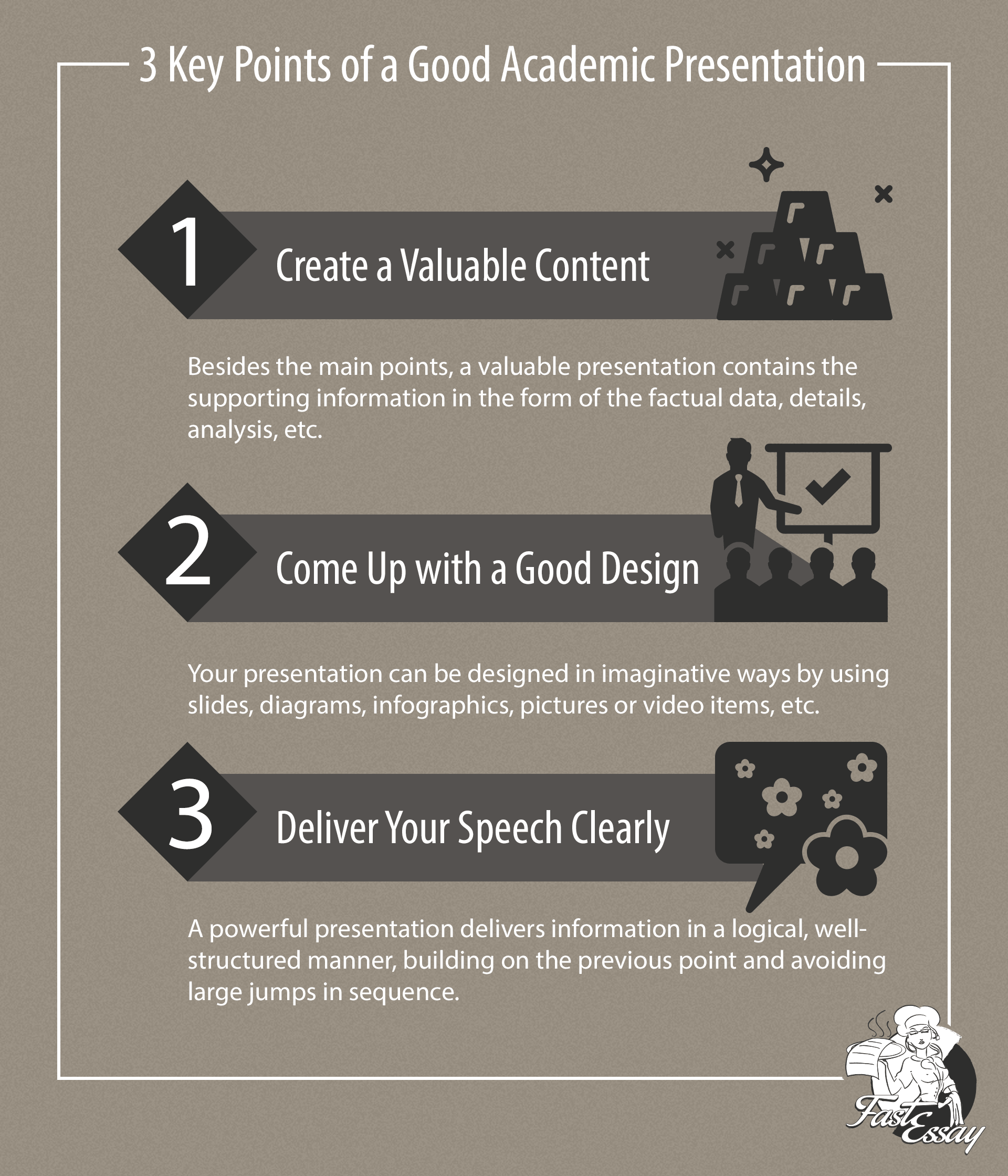 3 Key Points of a Good Academic Presentation