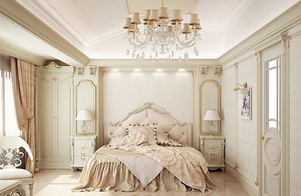 Спальня во французском стиле