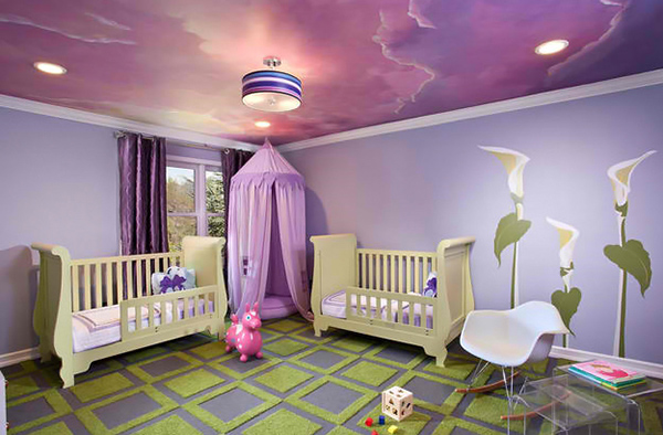 nursery room ceiling designs