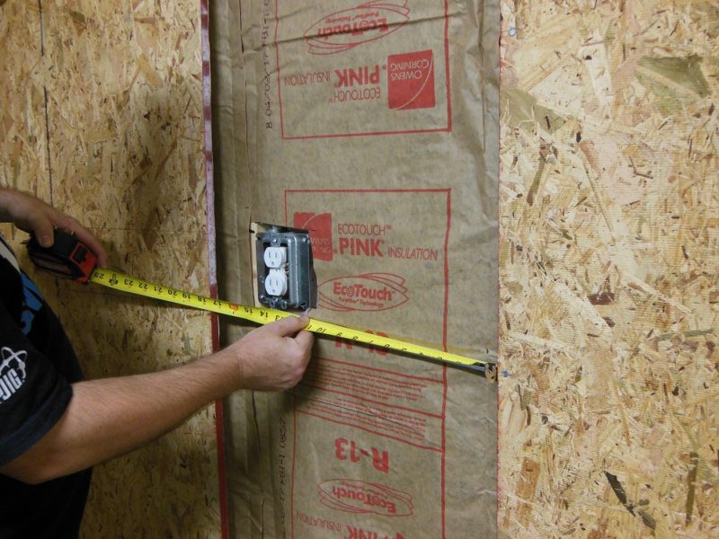 sheathing garage walls - measuring