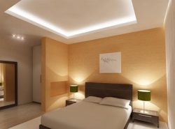 Двухуровневый потолок с подсветкой — отличное решение для создания современного интерьера