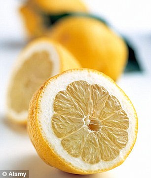 The theory is that neat lemon juice bleaches whites without the need for harsh chemicals
