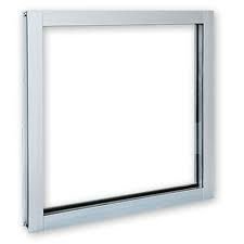 PVC fixed glass windows