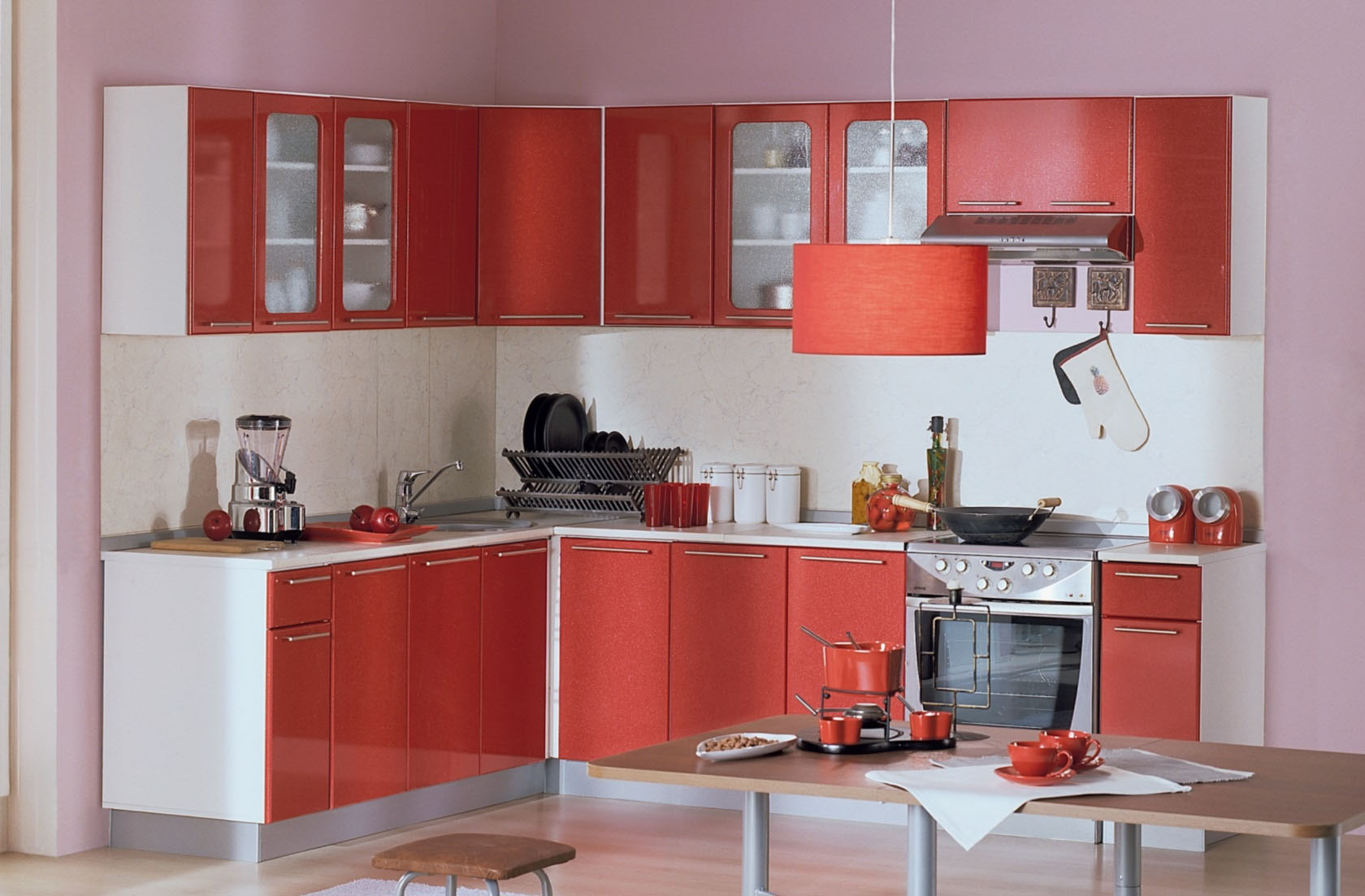 Kitchen red