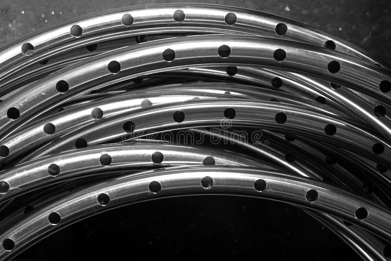 Abstract metal curve royalty free stock photos
