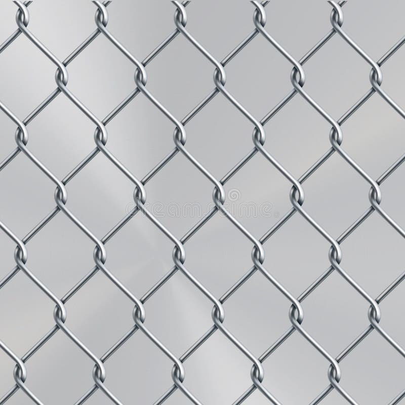 Background silver square realistic metal mesh netting. Background square silver realistic metal mesh netting royalty free illustration