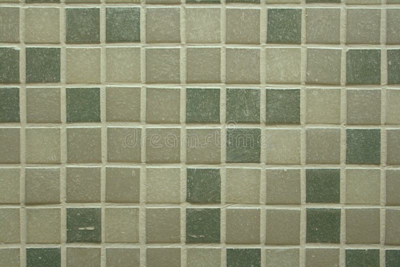 Bathroom tiles. Display of brown and blue bathroom tiles stock photography