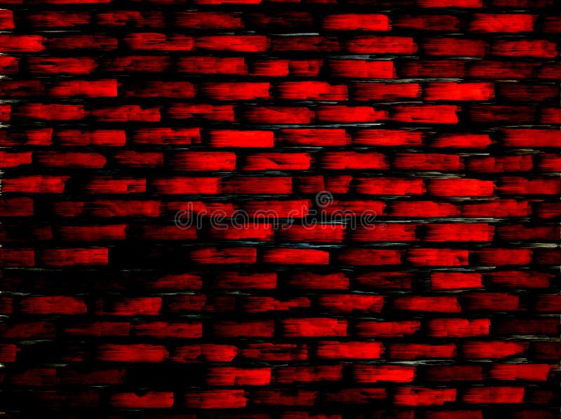 Brick Wall Burgundy Graphic. Red black brick wall. You can see cement, grout between bricks. Great for wallpaper, pattern stock photos