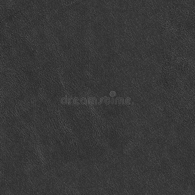 Dark grunge scratched leather to use as background. Seamless square texture, tile ready. stock images