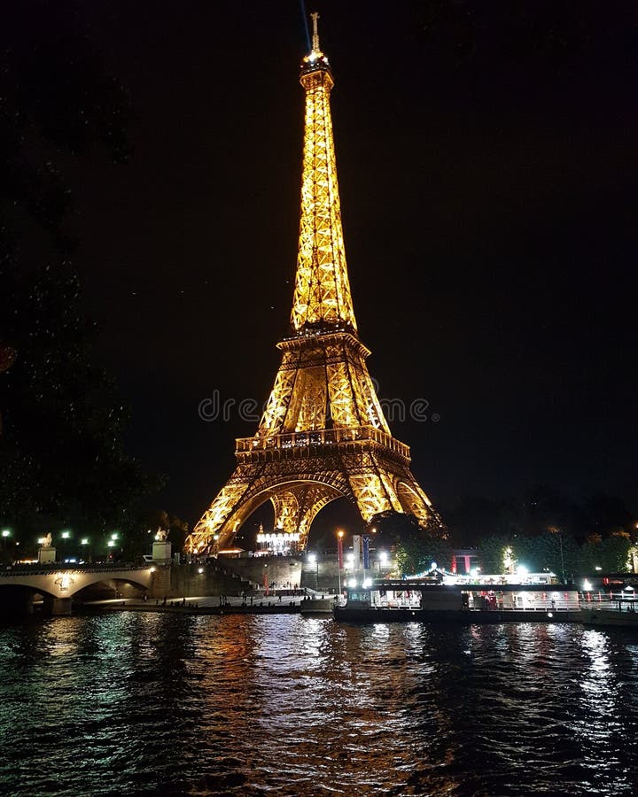 Eiffel Tower in Paris royalty free stock photos
