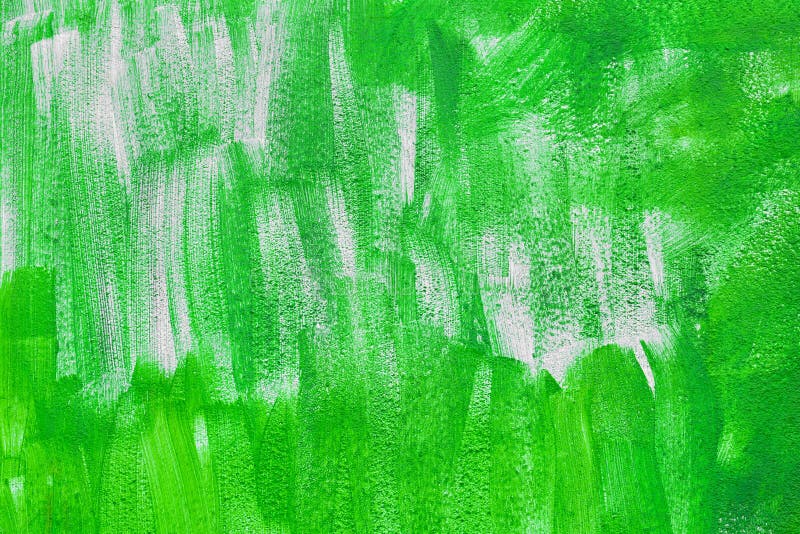 Green painted on cement wall. stock photos
