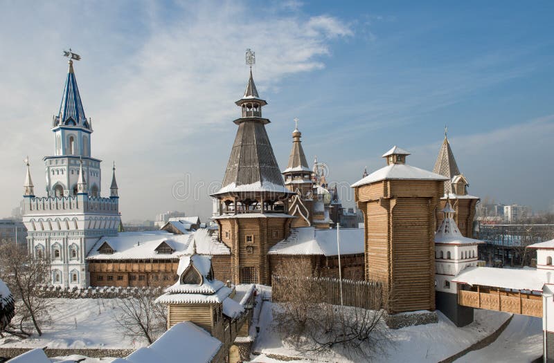 Izmaylovsky Kremlin royalty free stock image