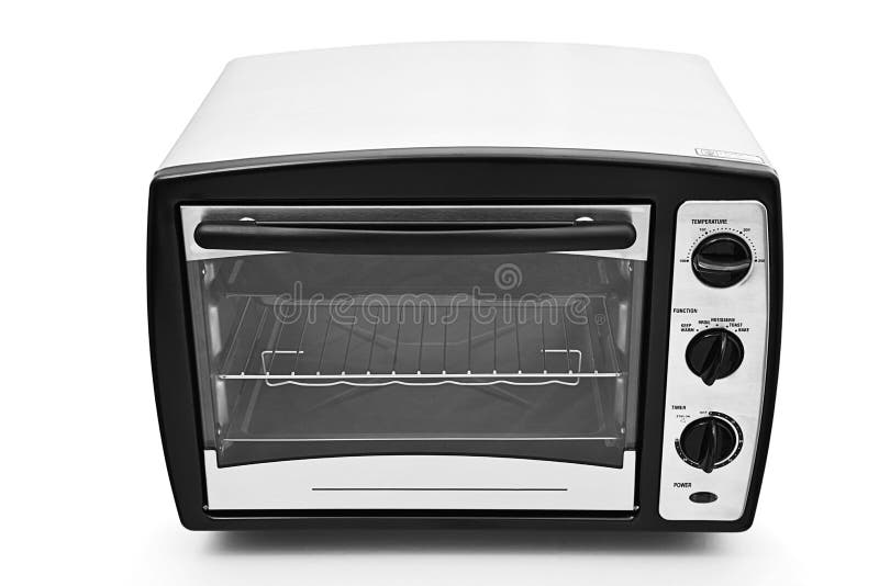 Kitchen oven isolated. On white background stock image