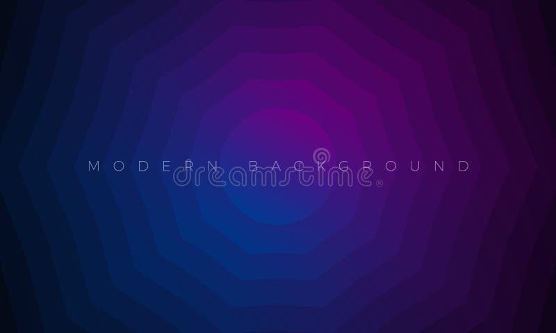 Modern Premium dark neon background and abstract wallpaper illustration with stylish color lines and elements. Rich blue and violet color abstract background vector illustration