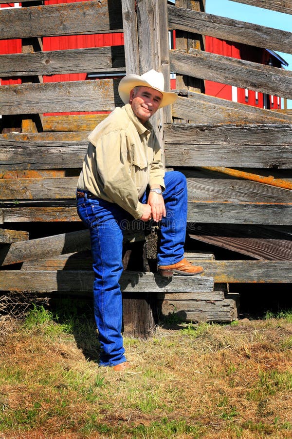 Modern Rancher stock images