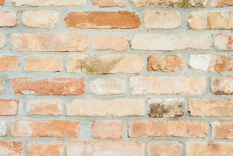 Modern red brick wall texture pattern background. stock photography