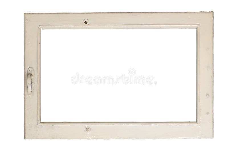 Old Window Frame stock photography