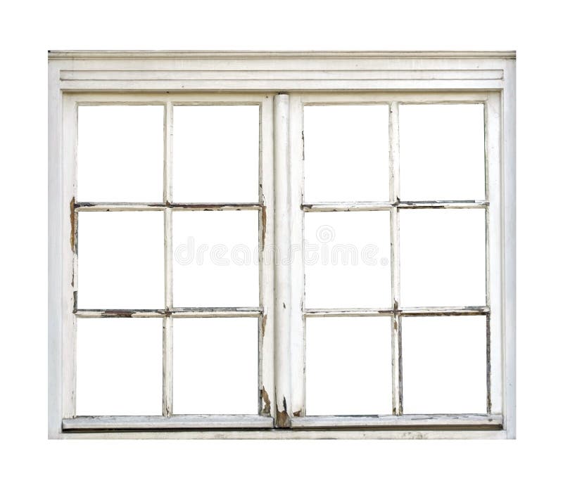Old wooden window stock images
