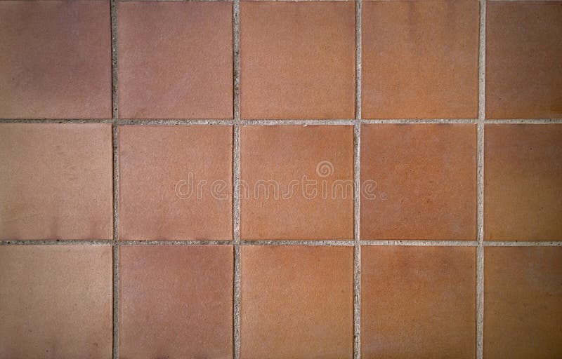 Orange Square Bricks background or texture royalty free stock images