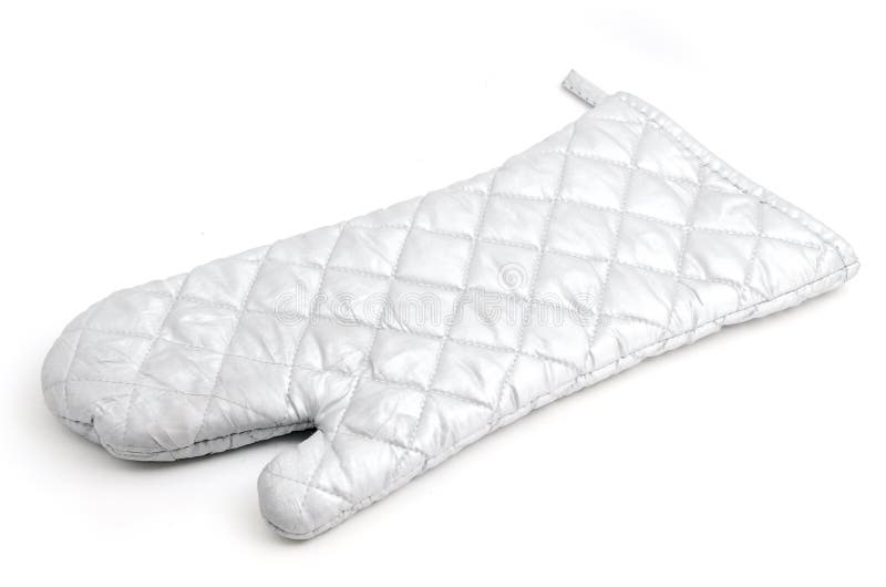 Oven gloves isolated stock photography