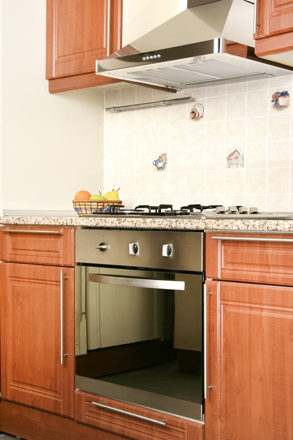 Oven for Modern Kitchen. Close up shot of oven for Modern Kitchen royalty free stock photography