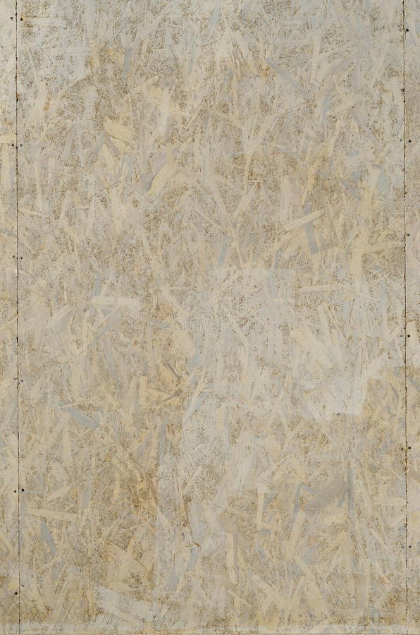 Painted white oriented OSB chipboard texture. Texture, osb, board Top view of OSB wood veneer stained wall backgroun stock photos