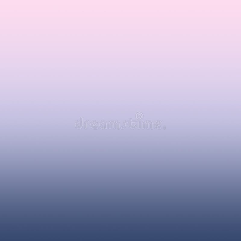 Pastel Ombre Millennial Pink Lilac Blue Gradient Background. Cute wallpaper for greeting card, poster, blank, banner, flyer, party invitation, presentation royalty free illustration