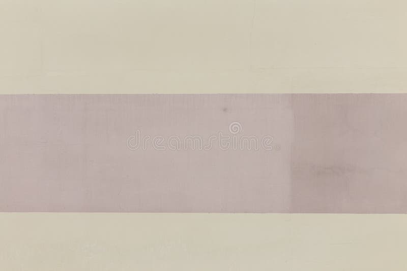 Plaster wall texture background or backdrop with purple stripe. Of paint royalty free stock photo