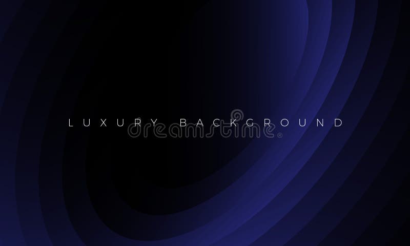 Luxury Premium background  and modern dark blue wallpaper illustration with stylish color curved lines and elements. Premium Luxury background  and modern dark stock illustration