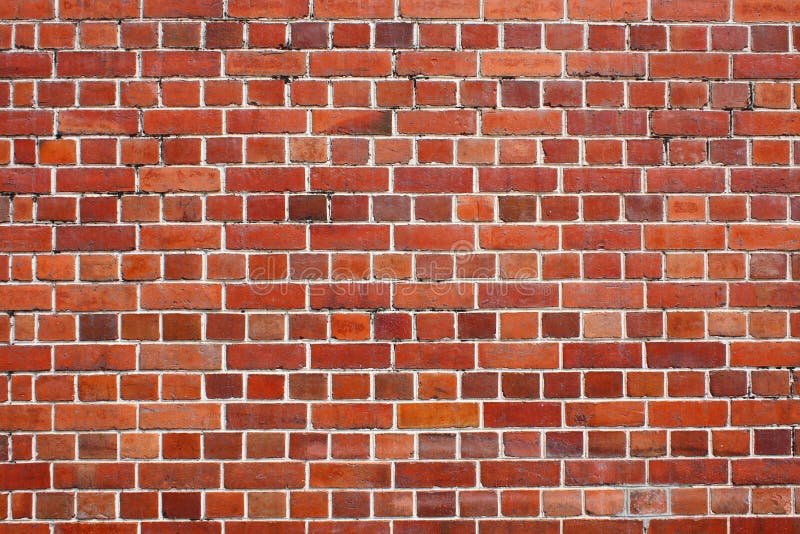 Red brick wall stock photography