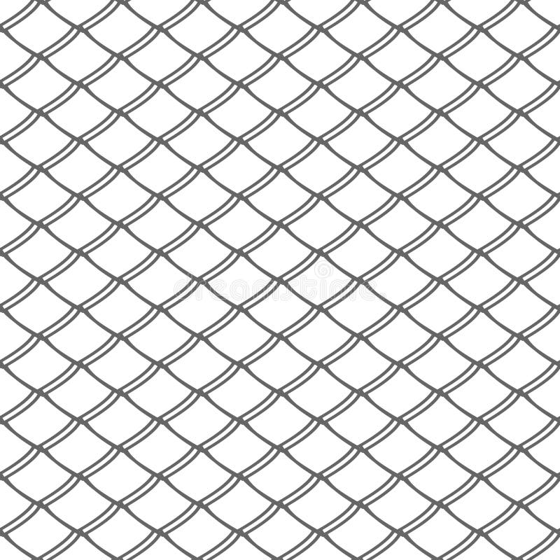 Seamless pattern. Lattice mesh netting texture. Vector art stock illustration