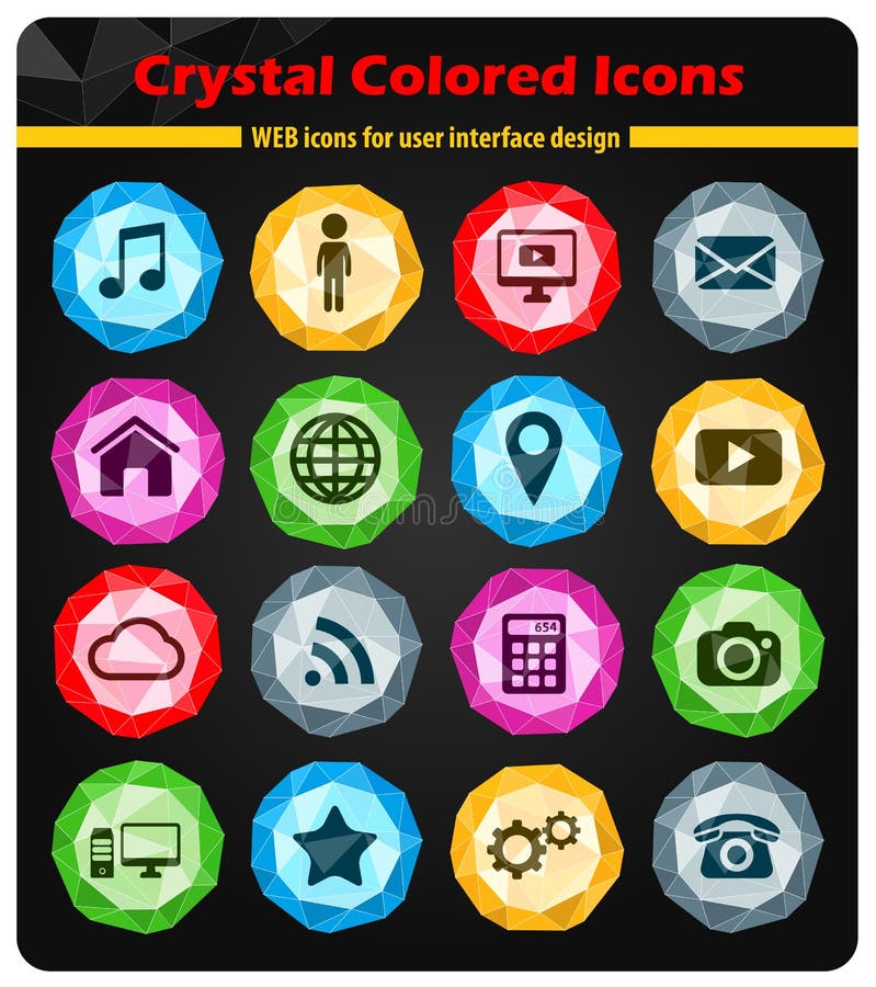 Social media simply icons. Social media simply symbols for web icons stock image