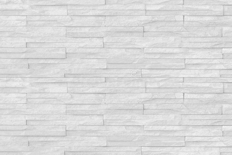 Surface white wall of stone wall gray tones for use as background. stock photo