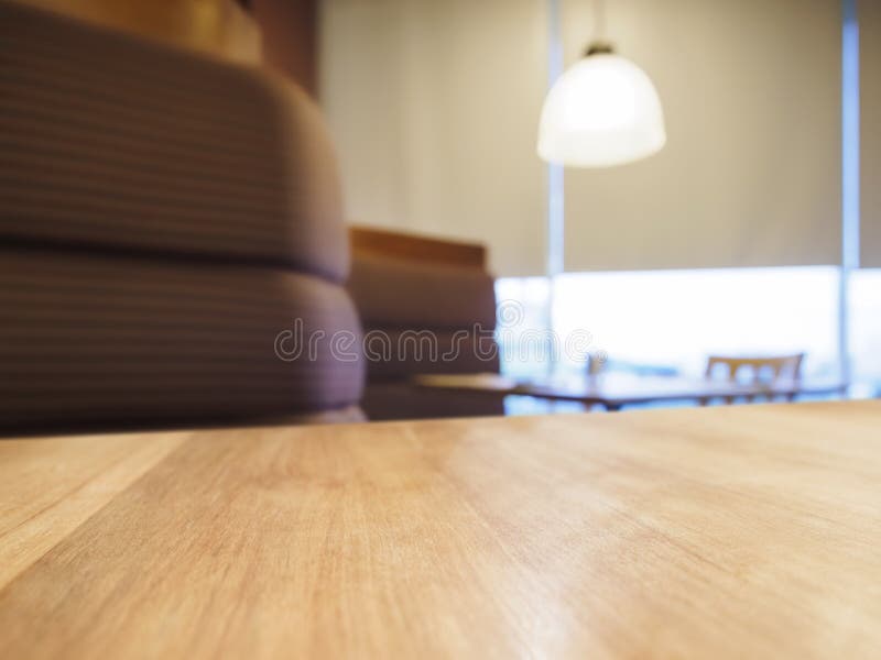 Table top counter bar with sofa seating light decoration royalty free stock photos