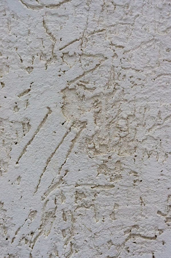 Texture of the decorative stucco wall as a background. Bark beetle style royalty free stock photography