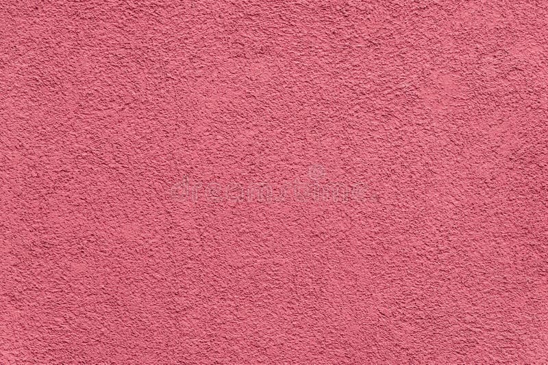 Texture of red painted and plastered building facade. Shot royalty free stock photo