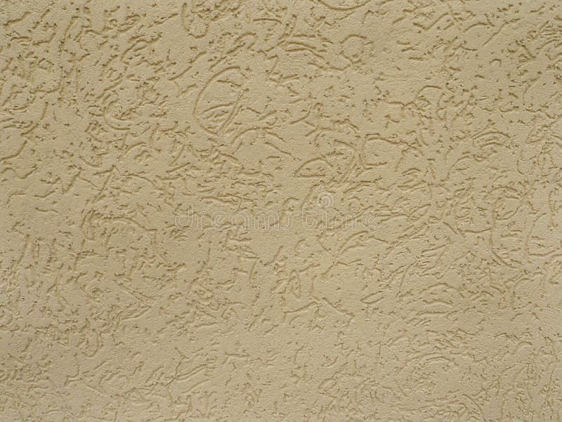 Textured background. Decorative plaster walls Bark beetle, decoration of facade. royalty free stock photo
