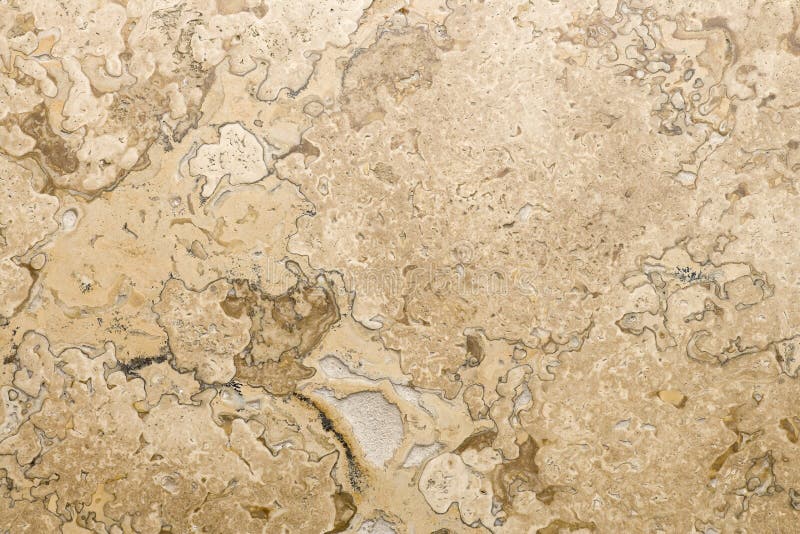 Travertine Stone. Floor Tile Abstract Background Closeup royalty free stock photo