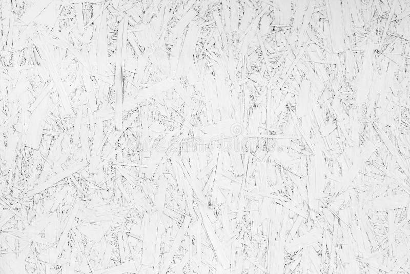 White painted oriented strand board OSB royalty free stock image