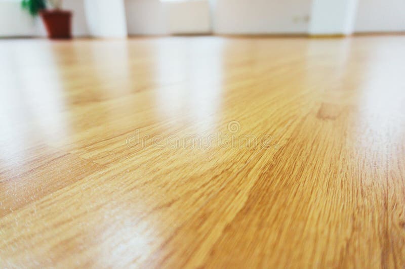 Wood laminate floor stock images