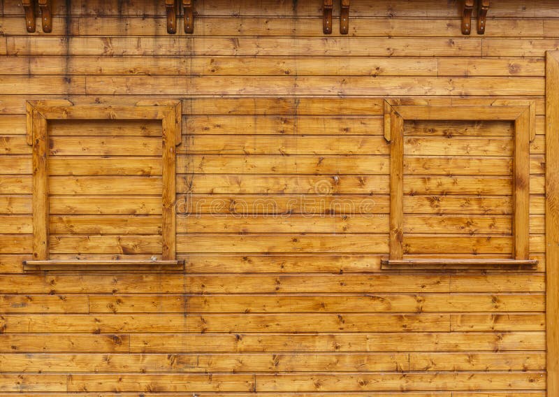 Wooden house wall. Art background stock image