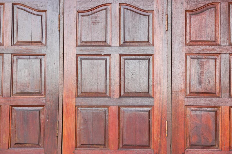 Wooden windows in vintage style stock photography