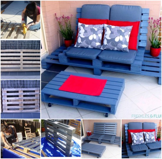 DIY Pallet Lounge-wonderfuldiy