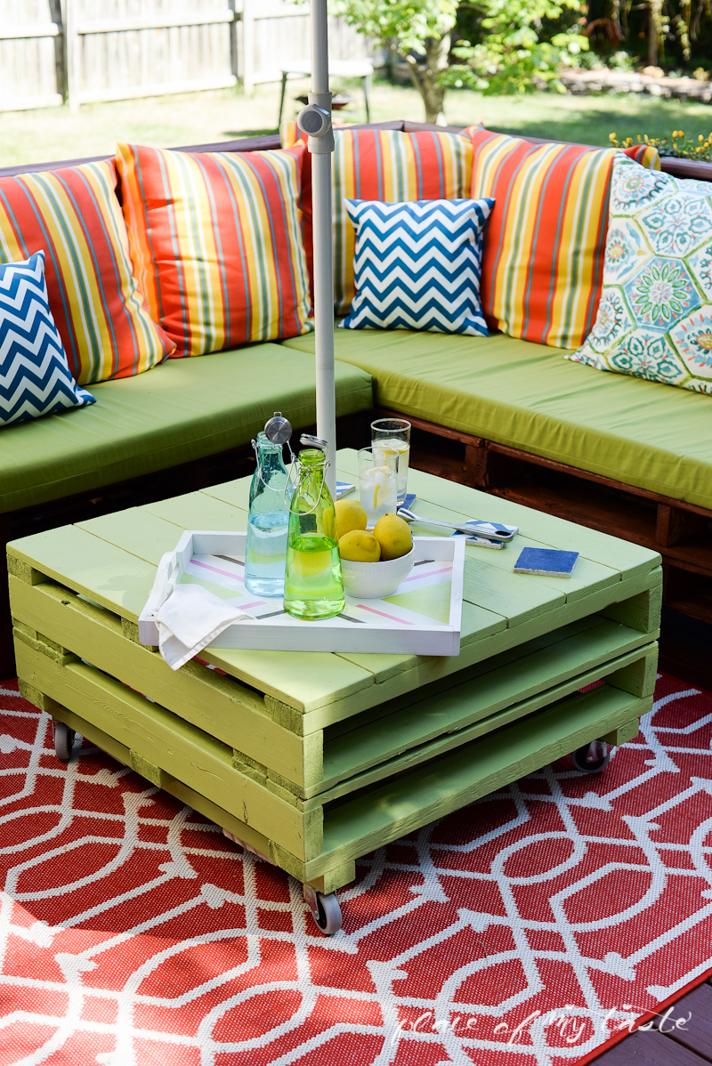 pallet outdoor furniture set